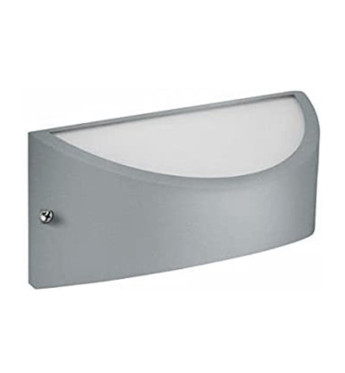 BOTLIGHTING SEGOVIA3E27M E27 IP54 Applique da parete in alluminio grigio marina