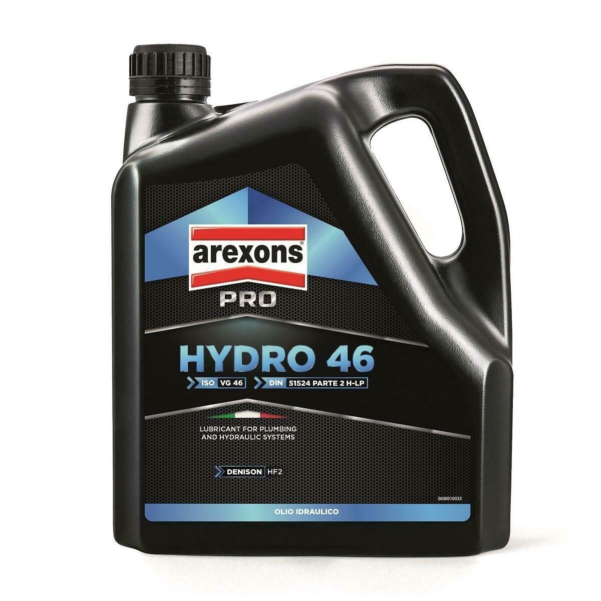 Olio Idraulico Hydro 46 Arexons - Lubrificante x Veicoli Industriali Trattori 4L