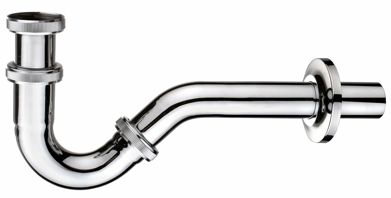 Cornat T317503, Sifone per bidet, 1 1/4", cromato (g1F)