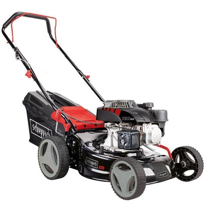 Rasaerba tagliaerba a scoppio a spinta 3in1 132cc 42cm Scheppach mp132-42