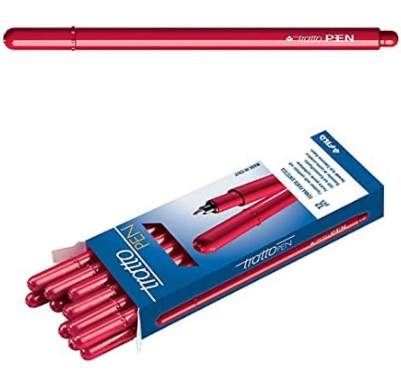 CF12 TRATTO PEN ROSSO CARMINIO