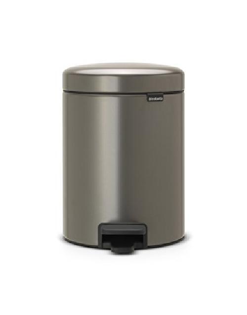 Brabantia Pedal Bin Newicon Pattumiera a Pedale, Secchio Interno in Plastica, Pl
