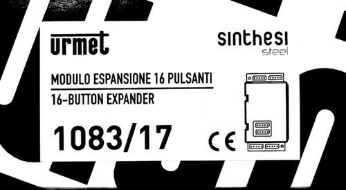 URMET 1083/17 MODULO ESPANSIONE 16 UTENTI 2VOICE