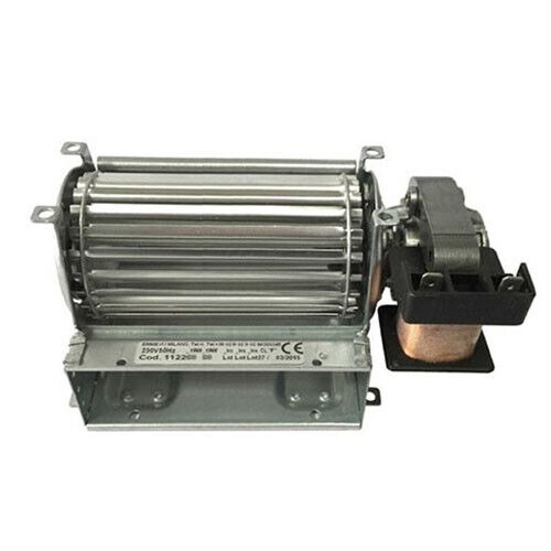 VENTILATORE TANGENZIALE STUFE A PELLET 185mm EMMEVI 112414 Bocchetta 120x40mm