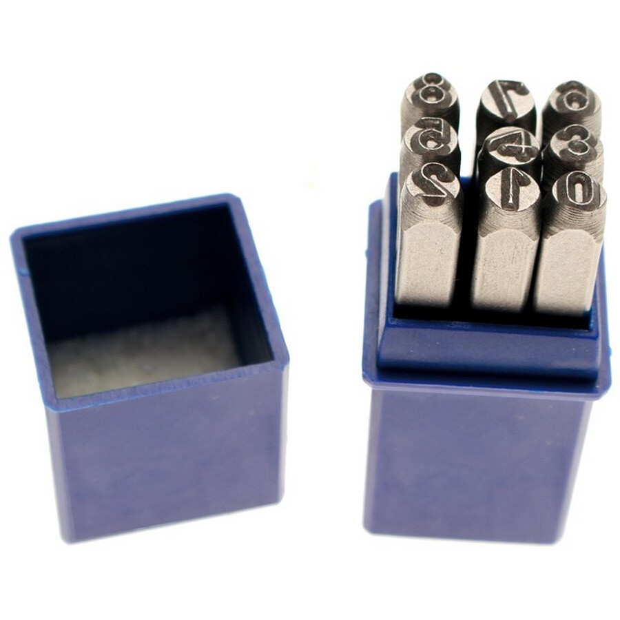 serie di punzoni numeri 3mm - codice bgs3033 BGS officina