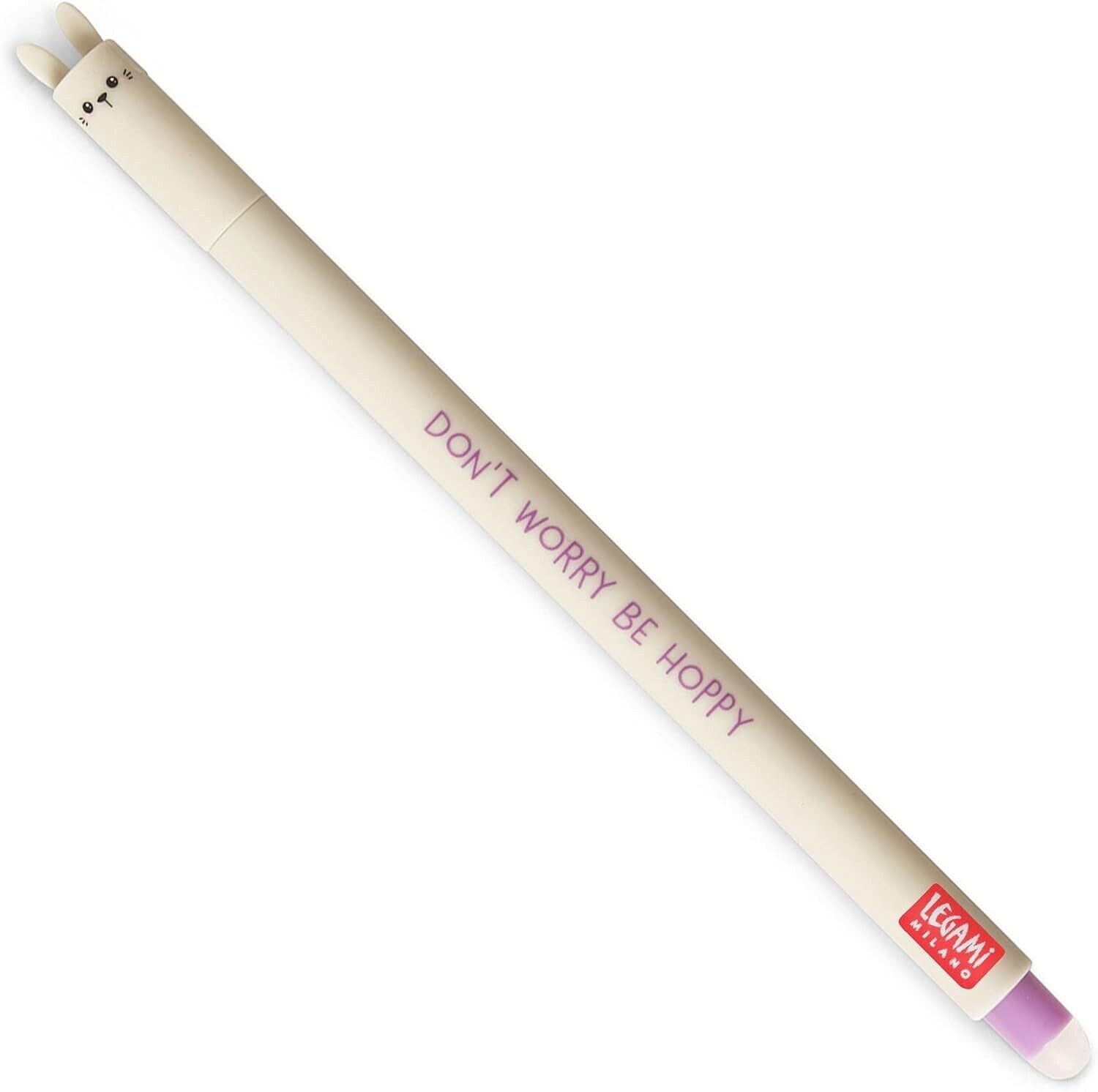 Legami BUNNY- 1 Penna Cancellabile Gel- mm 0,7- Ink violetto- 8054320569862