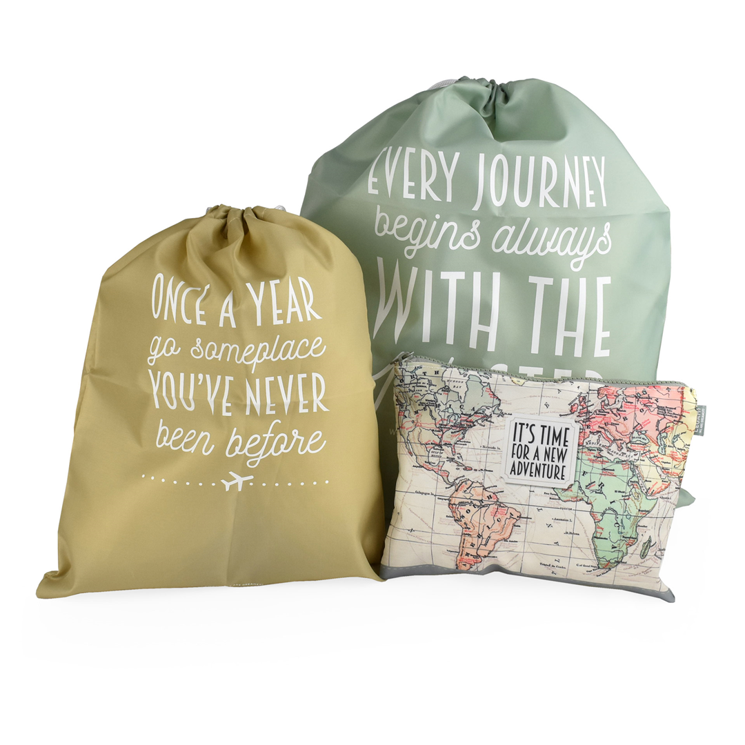 Set Of 3 Travel Bags - Travel Bags - Travel  | Legami