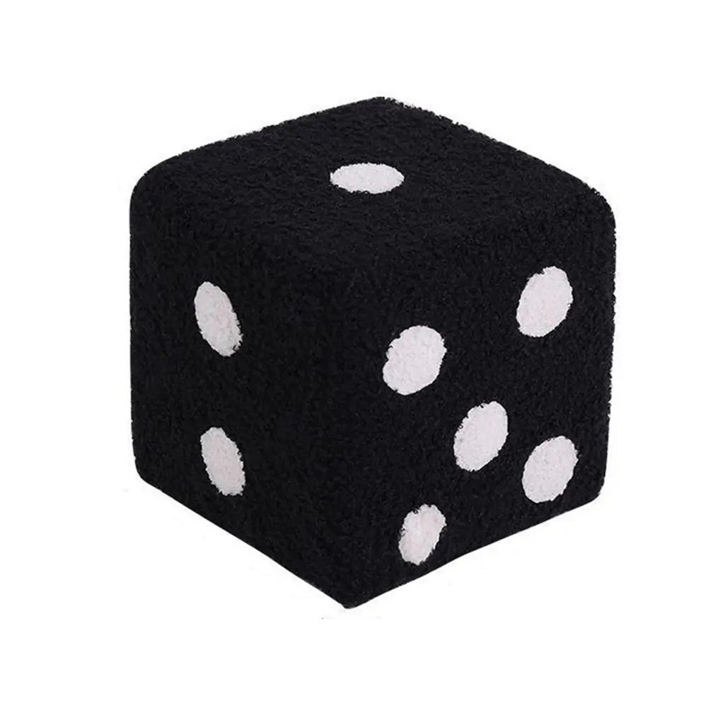 Dice Stool Chair Sgabello da Ingresso per Porta 7,87x7,87x7,87 Pollici Picc5117