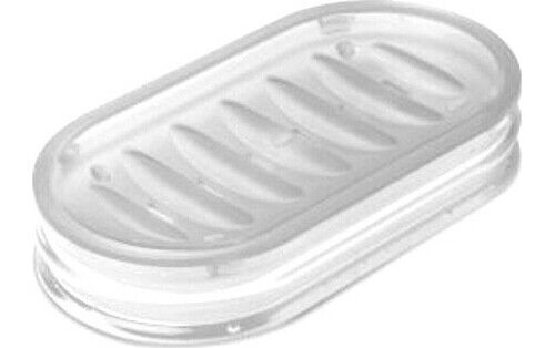 Tatay Portasapone Appoggio 15x8 cm in plastica trasparente 61400.02 Aqua Glacé