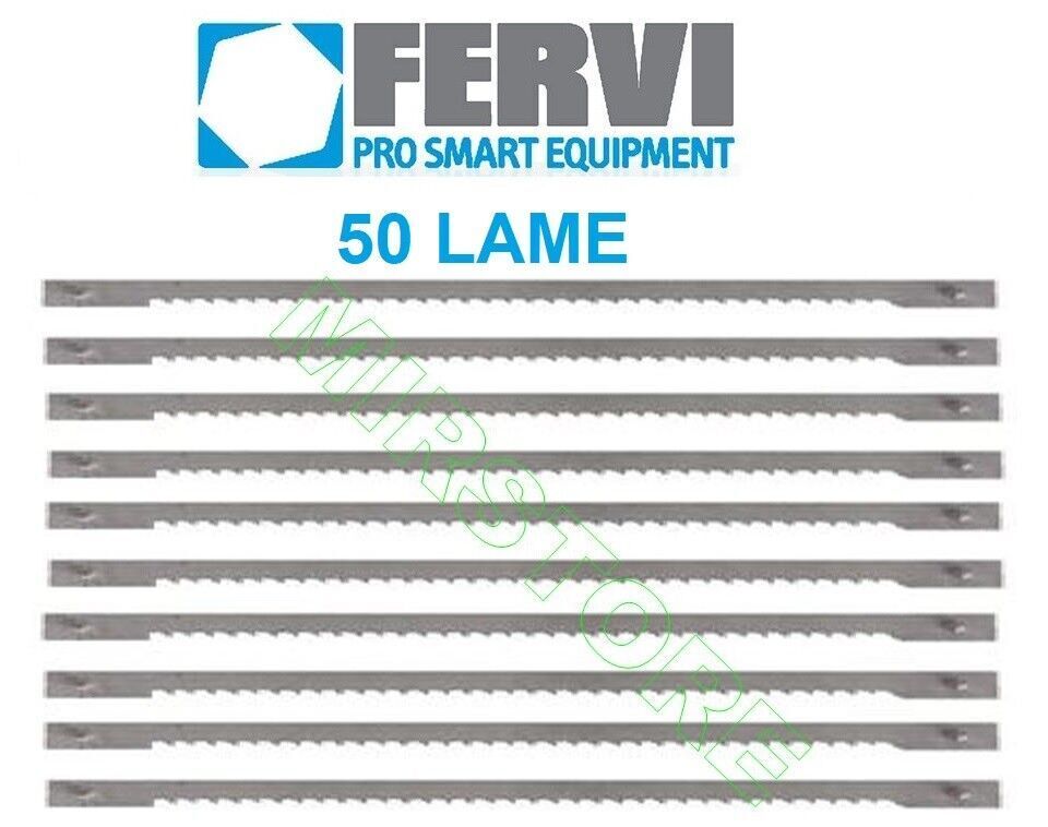 50 LAME PER SEGHETTO DA TRAFORO A LAMA OSCILLANTE FERVI, VALEX, NUTOOL, EINHELL