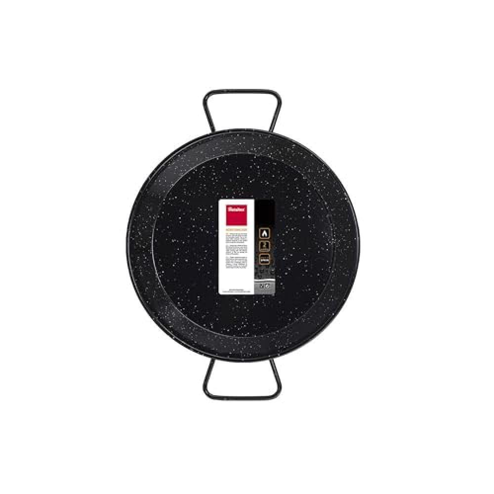 (TG. 2 Raciones) Metaltex - Paellera Acciaio Smaltato 2 Razioni 26 cm - NUOVO