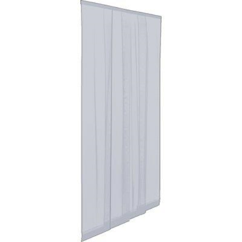 Zanzariera porta ecco strip a strisce irs poliestere grigio cm 140 h.cm 250 Irs