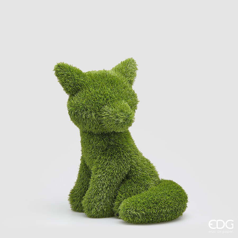 EDG Enzo De Gasperi EDG Enzo De Gasperi Decoro Erba Volpe H 50 Cm Green