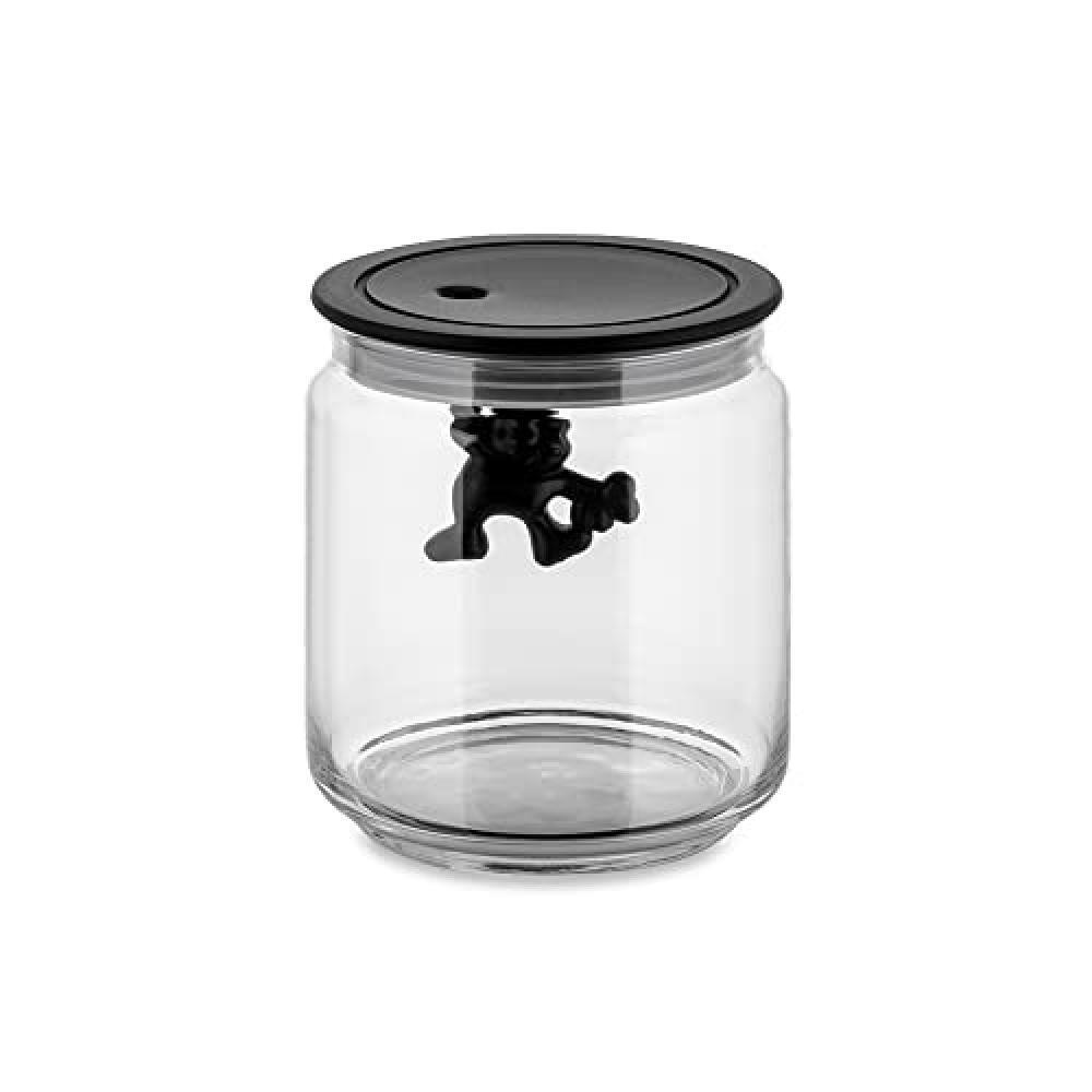 (TG. 700 ml) Alessi AMDR04 B Gianni a Little Man Holding On Tight Barattolo Erme