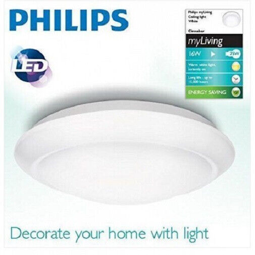 PLAFONIERA LED SOFFITTO PHILIPS 4000K 20W CM 40 CUCINA BAGNO CAMERA 333623117