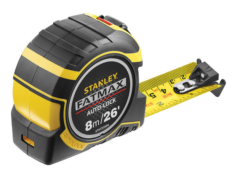 Stanley® FatMax® Autolock Pocket Tape 8M/26FT (Larghezza 32Mm) STA033504
