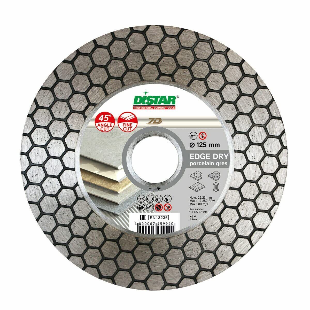 DISTAR 1A1R EDGE DRY - Disco da taglio diamantato, Dischi per (K1Y)