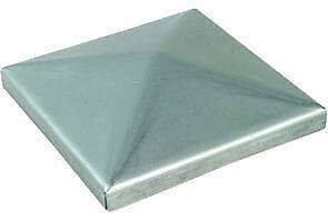 COPRIPILASTRO ACCIAIO ZINCATO QUADRI SP.1,5MM  80X80  MM