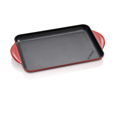 LE CREUSET BISTECCHIERA LISCIA GHISA RETTANGOLARE 32X22 Rosso 20203320600460