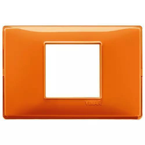VIMAR PLANA - PLACCA 2M CENTRALI REFLEX ARANCIO