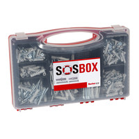 fischer 533629 Screw & wall plug kit Concrete Metal Plastic Grey Steel 533629