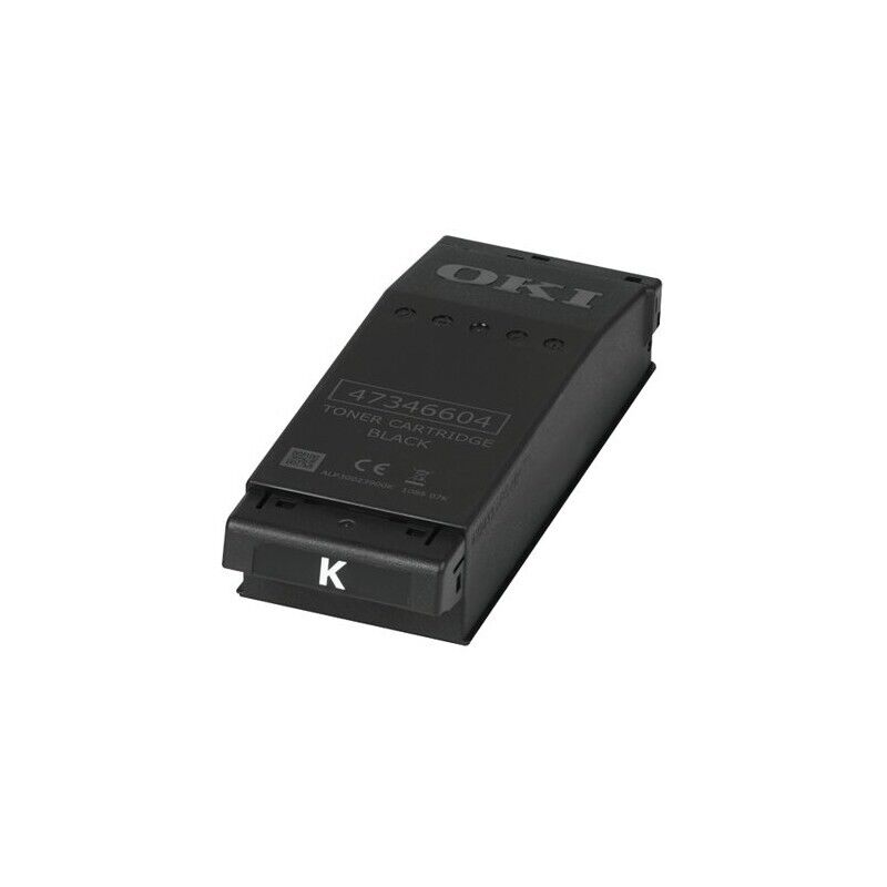 TONER C650BK NERO 09006130 COMPATIBILE PER OKI C650DN + VASCHETTA RECUPERO TONER