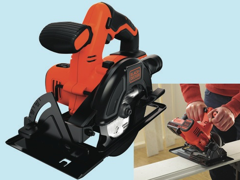 SEGA CIRCOLARE BLACK & DECKER CCS18 A BATTERIA