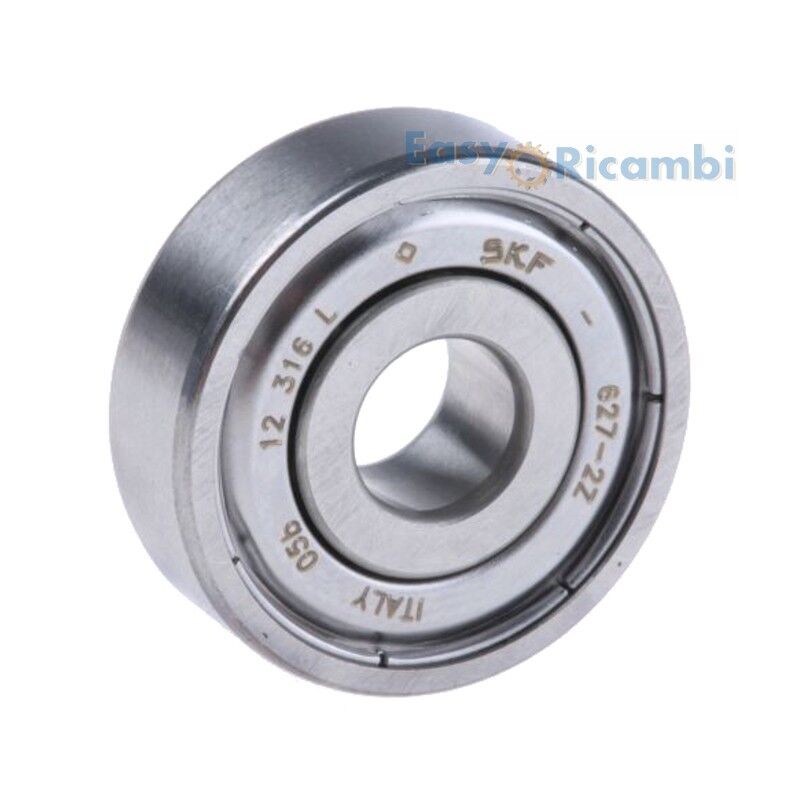 Cuscinetto a sfera SKF 627ZZ Misure 7x22x7mm - Scanalato 627-2Z Schermato