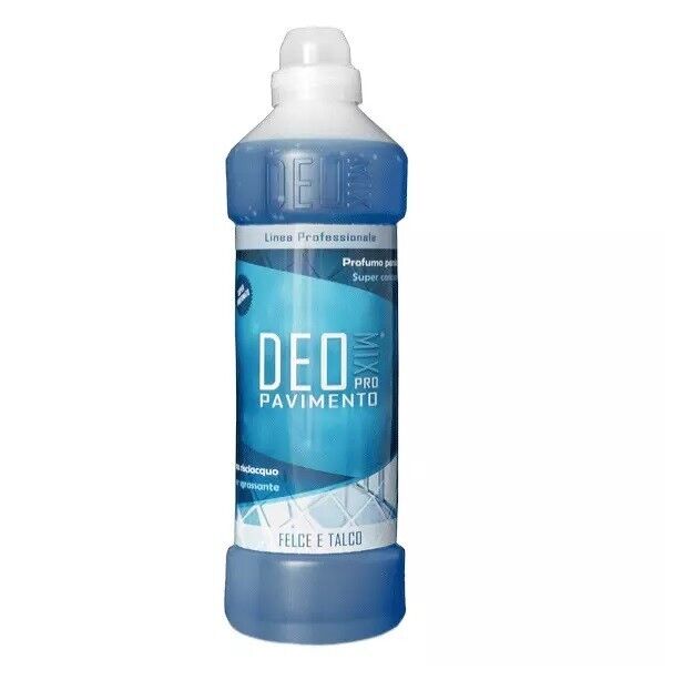 Deo Mix Pro Felce e Talco 1000 ml Detersivo Pavimenti Fresco di Rugiada