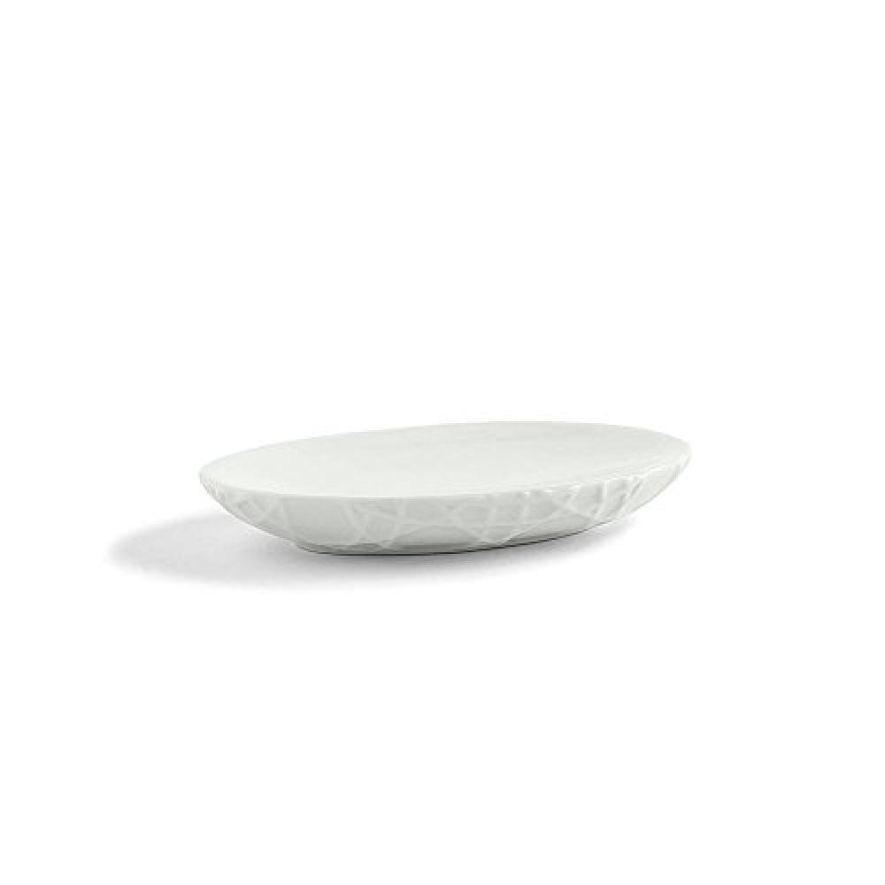 (TG. Soap dish) Kassatex Arn, White, Soap Dish - NUOVO