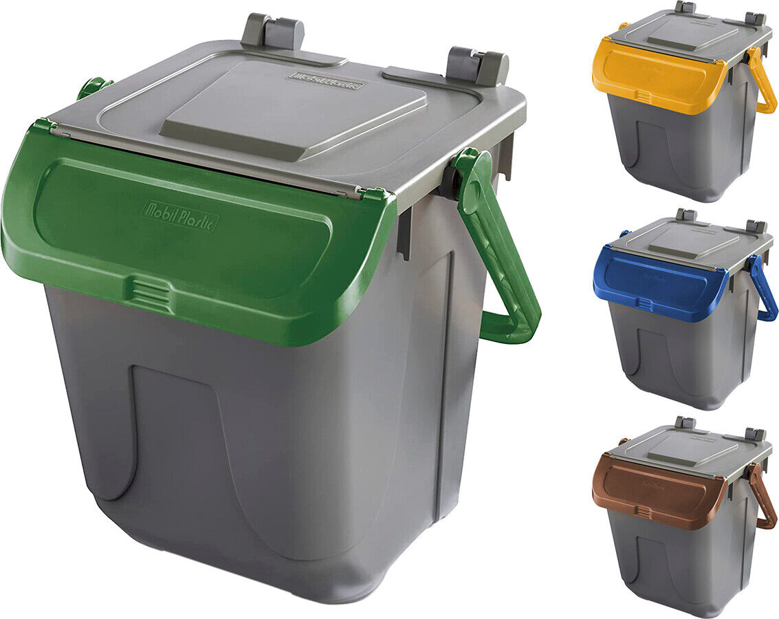 PORTAIMMONDIZIA ECOLOGY LT.25 MARRONE