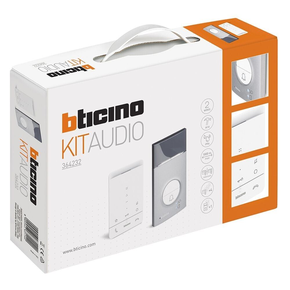 BTicino 364232 kit videocitofono vivavoce classe 100A16E