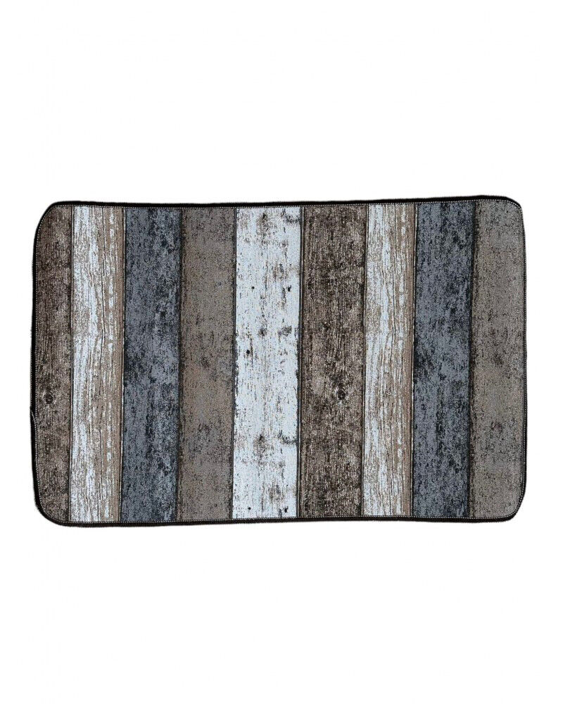 502837   Q.TA'. 4 TAPPETO CUCINA CHALET PLUS 60 GRIGIO 52X190 CM