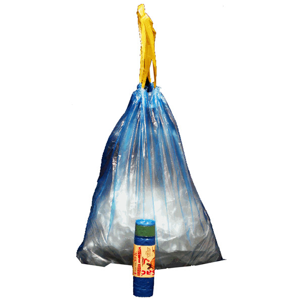 Sacco Immondizia con Maniglie Rolsac - 50x60 cm - 30 Litri - 10189 (Azzurro Conf