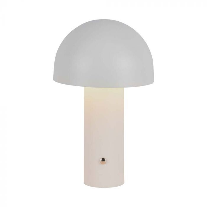 V-TAC VT-1047 Lampada LED da Tavolo 3W cct 3in1 colore bianco ricaricabile con U