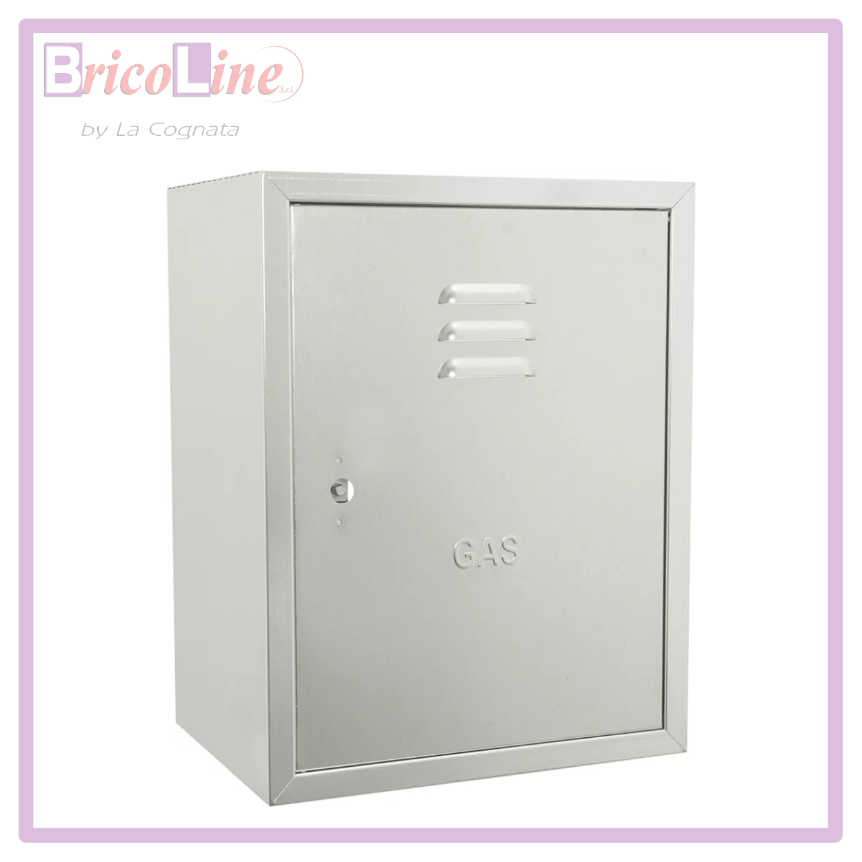 CASSETTA ZINCATA PER CONTATORE GAS CM.35x25x45H