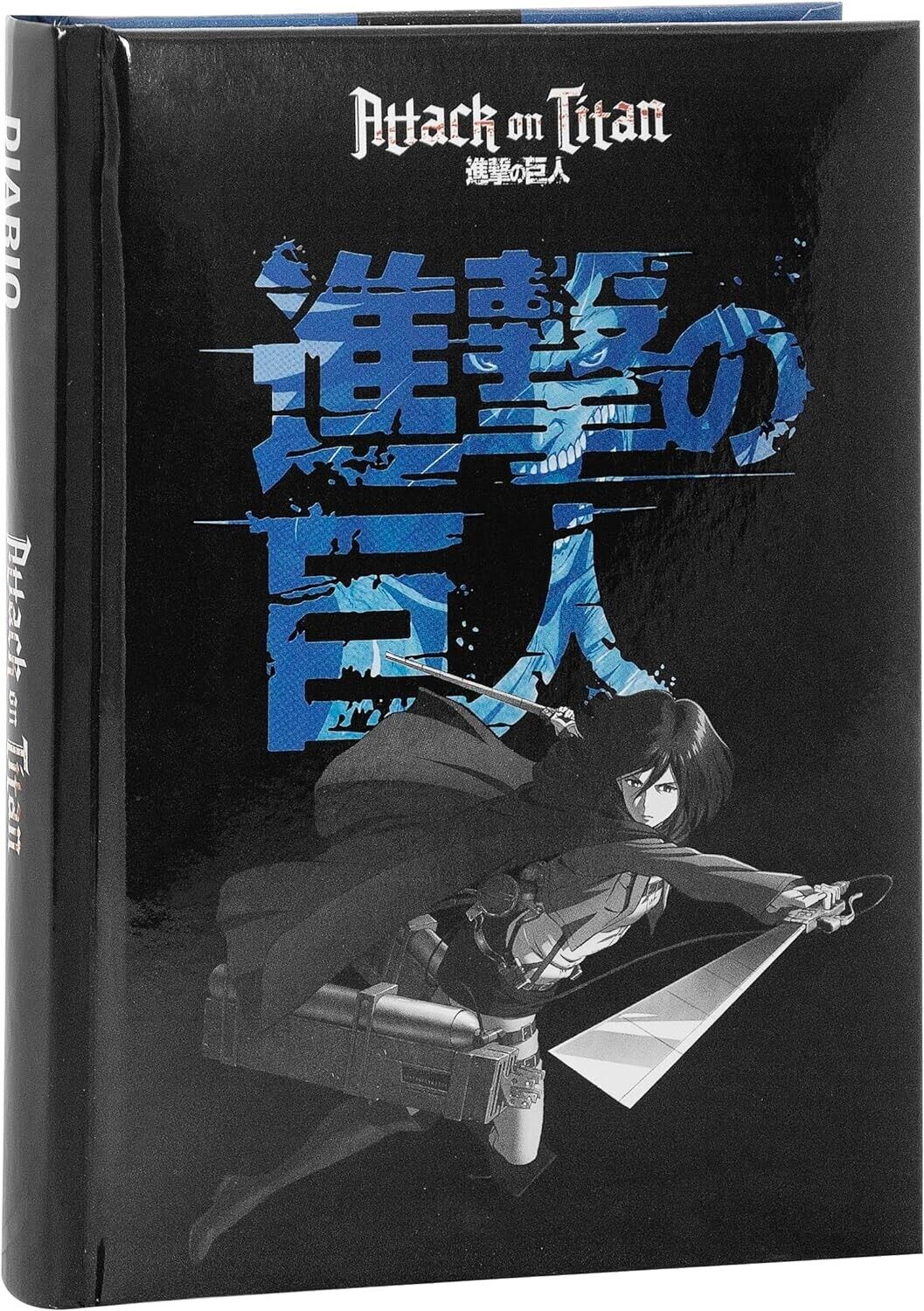 ATTACK ON TITAN Diario Scuola  Standard 12 mesi non Datato 12,5 x 17 x 2,5 cm