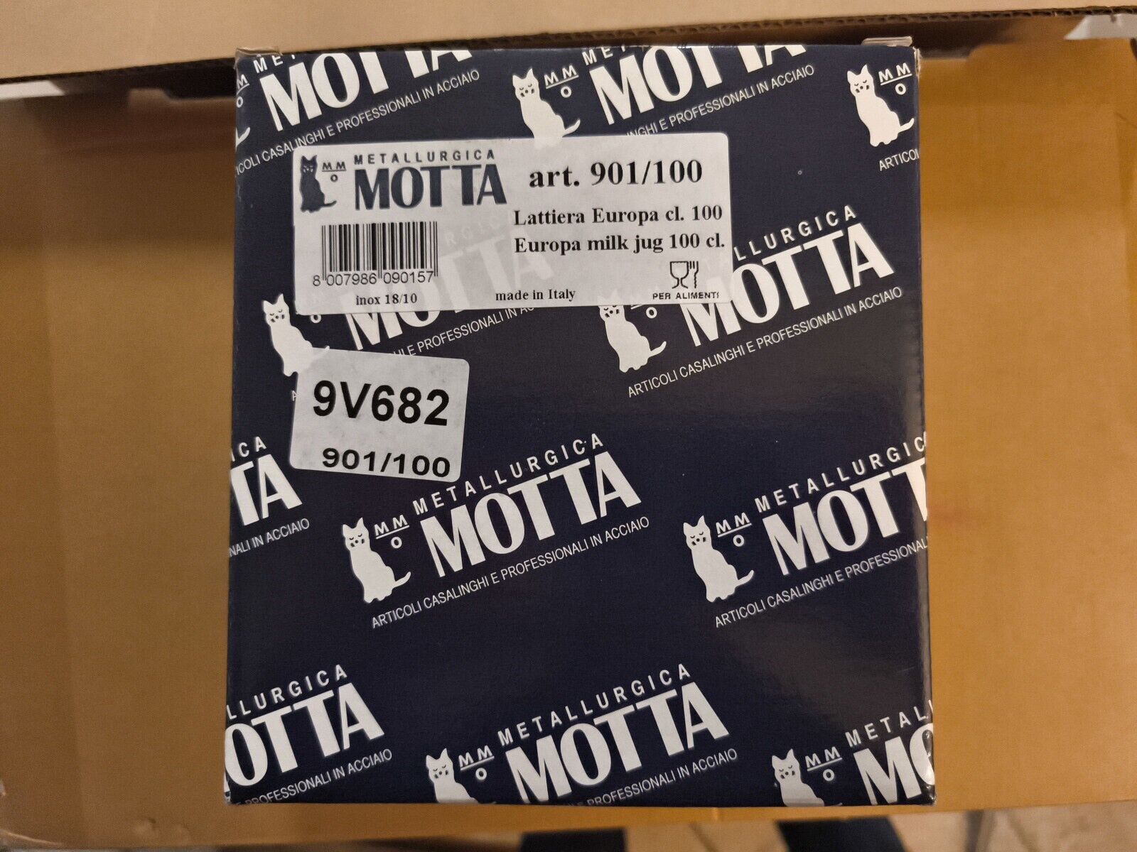 Motta Europa Lattiera Con Manico In Acciaio Inox 100 Cl