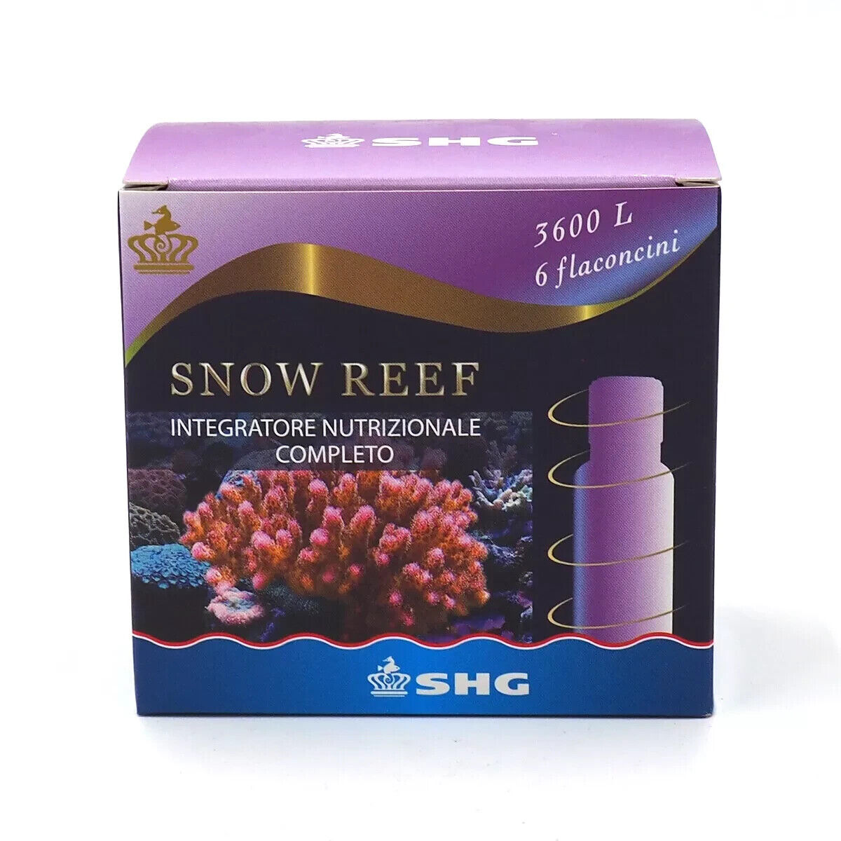 SHG SNOW REEF ZOOPLANCTON NUTRIMENTO CORALLI ACQUARIO MARINO