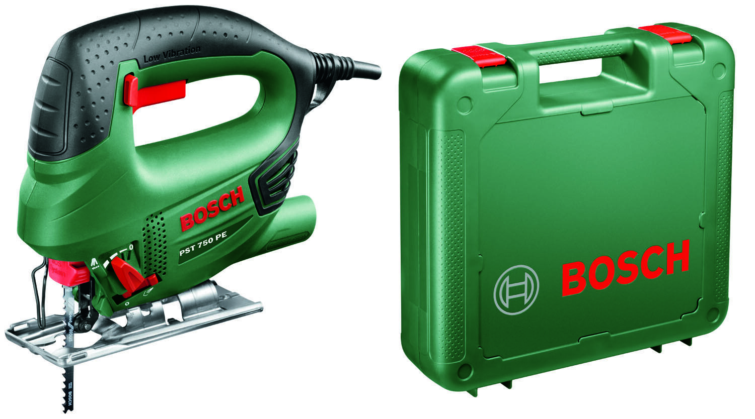 SEGHETTO ALTERNATIVO BOSCH 530W PST 750PE + LAMA E VALIGETTA