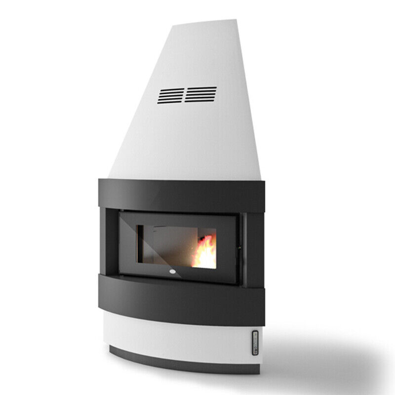 INSERTO CAMINETTO A PELLET EVA CALOR  RAFFAELLO 12 KW