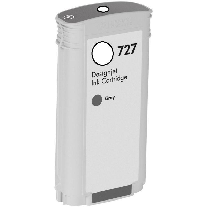 CARTUCCIA 727 GRIGIA B3P24A COMPATIBILE PER Designjet T1500,T2500,T920 727