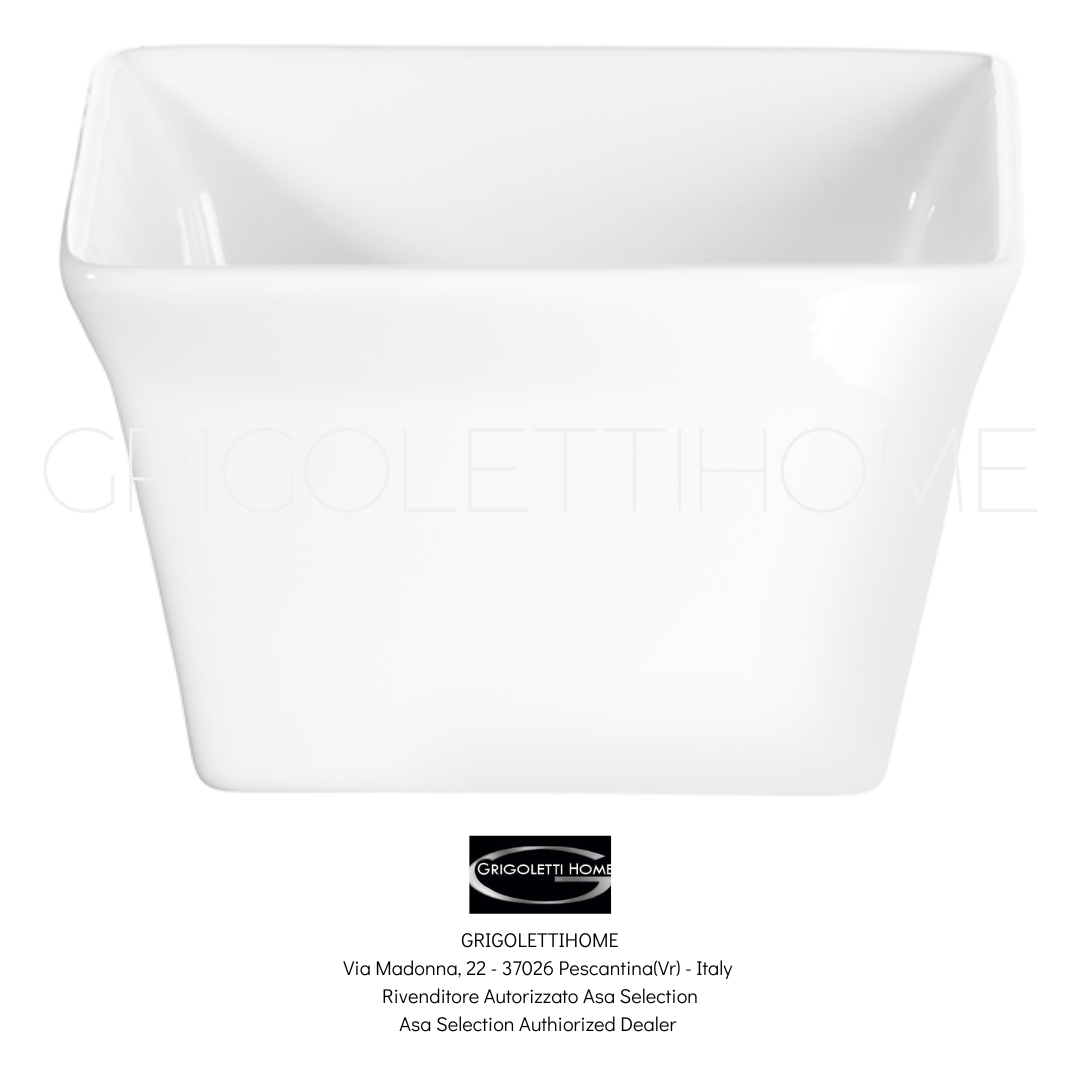 Asa Selection 250° Plus Poletto - stampo quadrato souffle forno 10x10x h 6
