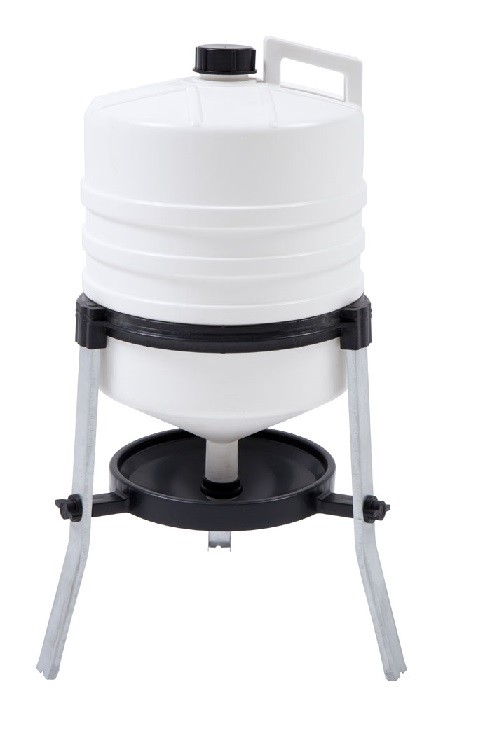 ABBEVERATOIO SERBATOIO PLASTICA polli galline tacchini lt 30 PREZZO TOP DEL WEB!