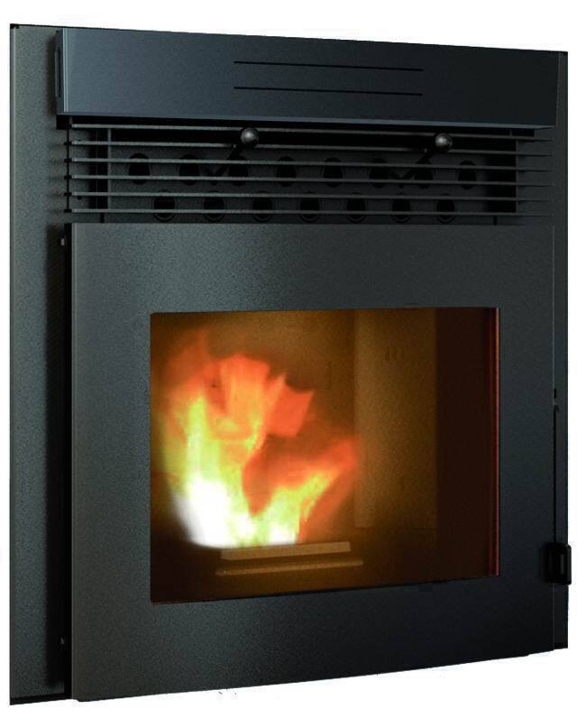 CAMINETTO INSERTO A PELLET MOD. ALESSIA 60      11 KW