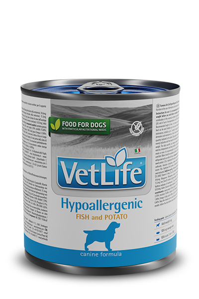 Farmina Vet Life Natural Diet Dog Hypoallergenic Fish & Potato 300gr