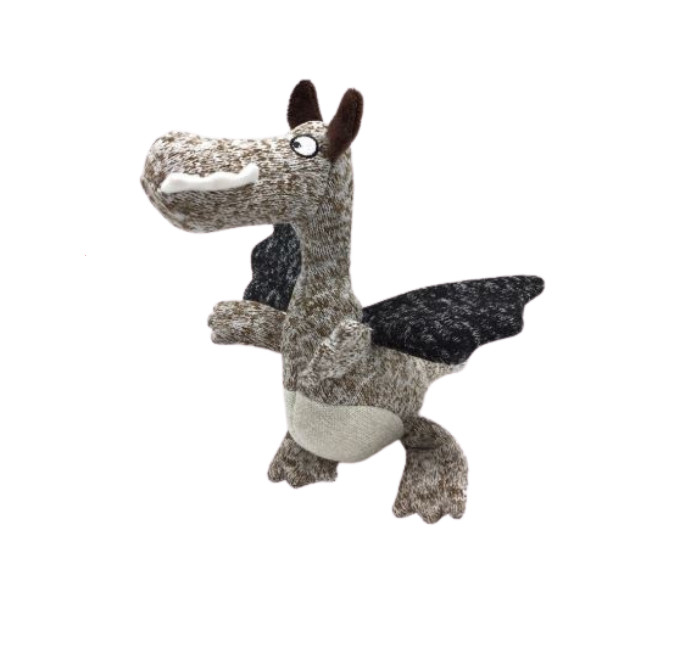 Peluches per cani con squeaker Softy Drago