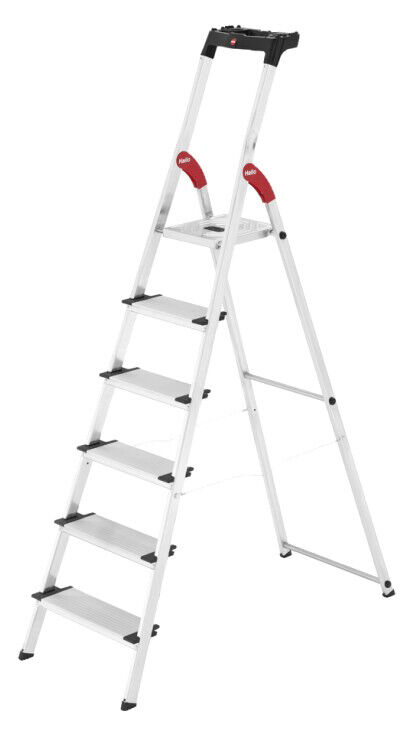 SCALA ALLUMINIO HAILO 4 GRADINI