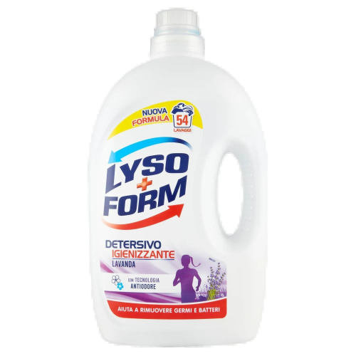 Lysoform Liquido Lavatrice Lavanda 54 Misurini 2430ml