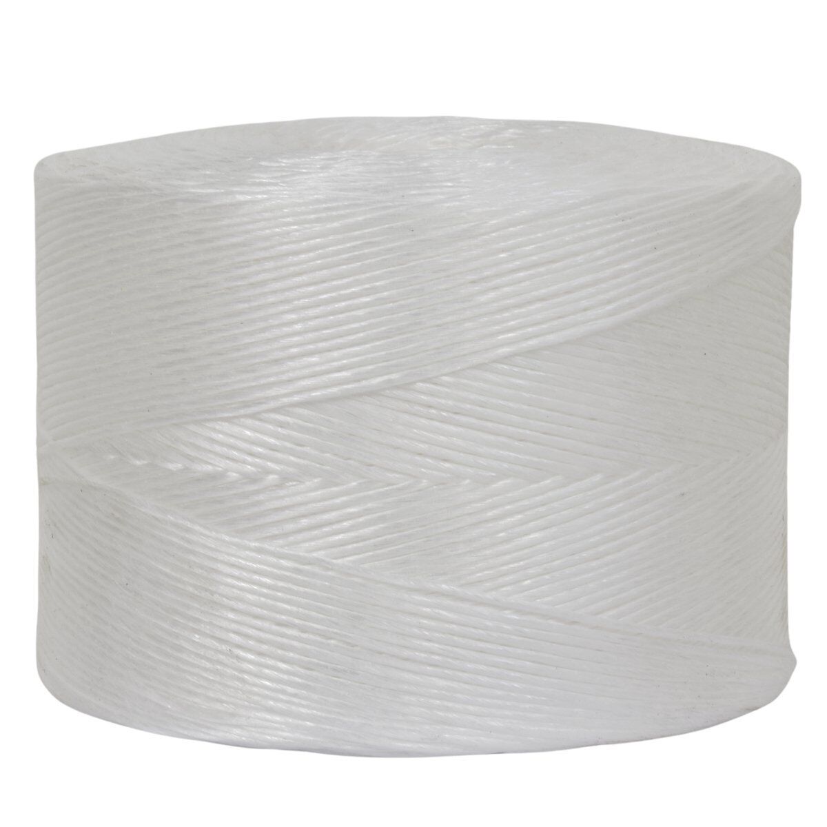 Spago rafia bianco, Titolo 1000, 2 kg - 1600 mt, Corderie Italiane